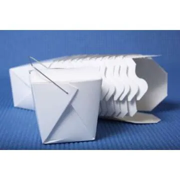 100 Chinese Take Out Box 8oz(wedding Favor/ Gift Boxes)