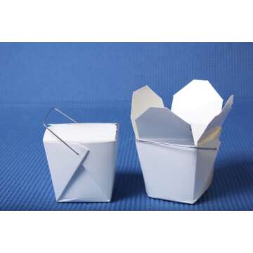 100 Chinese Take Out Box 8oz(wedding Favor/ Gift Boxes)