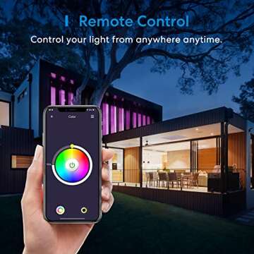 Smart WiFi LED Bulbs - Alexa & Google Home Compatible