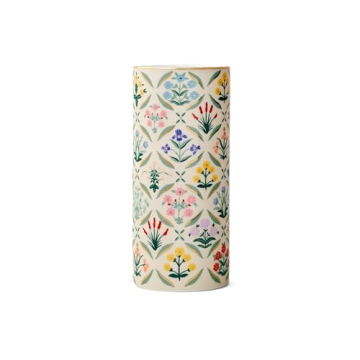 Elegant Rifle Paper Co. Estee Porcelain Vase - Beautiful Home Décor