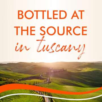 Acqua Panna Natural Spring Water, 16.9 Fl. Oz. Plastic Bottles, Pack of 24