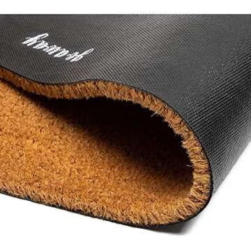 Juvale Natural Coir Doormat, Welcome Mat for Front Door (30 x 17 in)