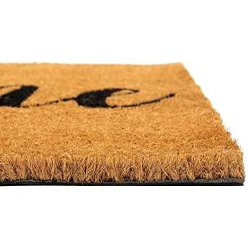 Juvale Natural Coir Doormat, Welcome Mat for Front Door (30 x 17 in)