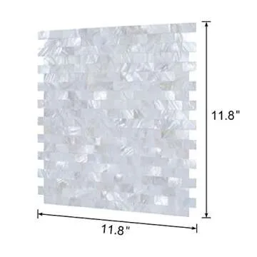 Reovatile Mother of Pearl Backsplash - Stylish & Easy Upgrade