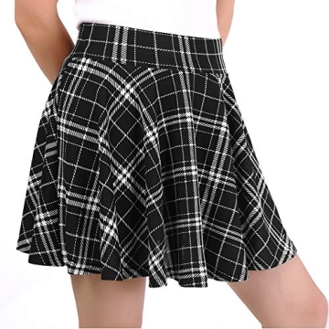 Essential Women's Flared Mini Skater Skirt with Shorts