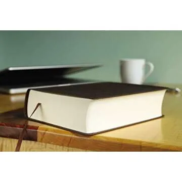 NIV, Journal the Word Bible, Large Print, Leathersoft, Brown: Reflect, Journal, or Create Art Next to Your Favorite Verses