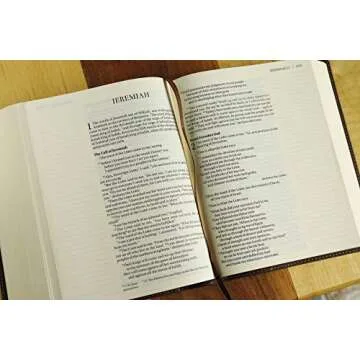 NIV, Journal the Word Bible, Large Print, Leathersoft, Brown: Reflect, Journal, or Create Art Next to Your Favorite Verses