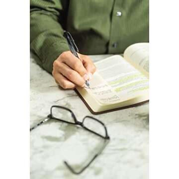 NIV, Journal the Word Bible, Large Print, Leathersoft, Brown: Reflect, Journal, or Create Art Next to Your Favorite Verses