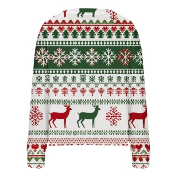 Vibrant Ugly Christmas Sweaters for Women Stylish Gift