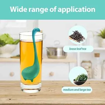 Fun Dinosaur Tea Infuser for Loose Leaf Tea Lovers