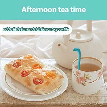 Fun Dinosaur Tea Infuser for Loose Leaf Tea Lovers
