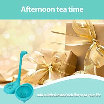 Fun Dinosaur Tea Infuser for Loose Leaf Tea Lovers