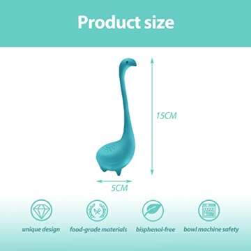 Fun Dinosaur Tea Infuser for Loose Leaf Tea Lovers