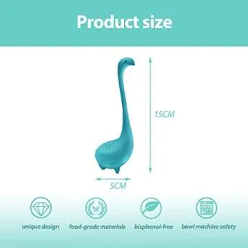 Fun Dinosaur Tea Infuser for Loose Leaf Tea Lovers