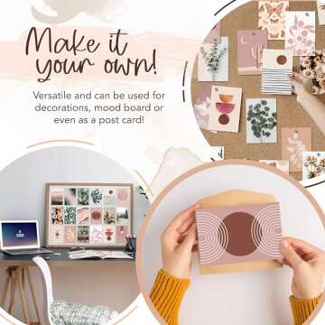 Artivo Boho Wall Collage Kit for Trendy Room Decor