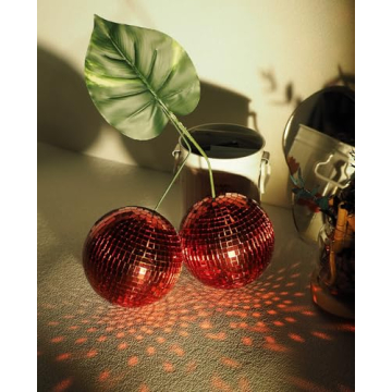 Cherry Disco Ball Decor for Vibrant Home and Event Decoration