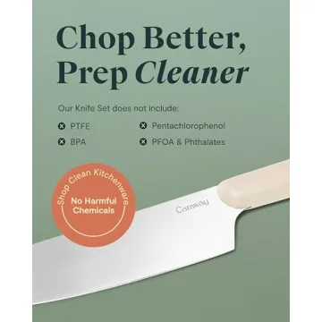 Caraway 5 Piece Knife Set for Stylish Cuisine