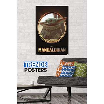 Star Wars: The Mandalorian - The Child Wall Poster, 22.375" x 34"