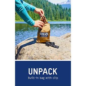 Eagles Nest Outfitters SingleNest Hammock (Powder Blue/Blue)