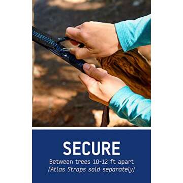 Eagles Nest Outfitters SingleNest Hammock (Powder Blue/Blue)