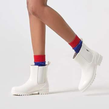 Stylish Waterproof Rain Boots for Women - Lightweight & Anti-Slip