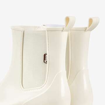 Stylish Waterproof Rain Boots for Women - Lightweight & Anti-Slip