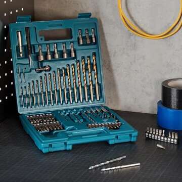 Makita B-49373 75 PC Metric Drill and Screw Bit Set
