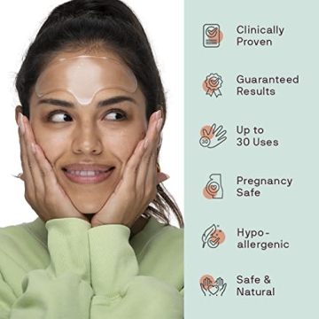 Dermaclara Silicone Patches for Forehead Wrinkles - Reusable