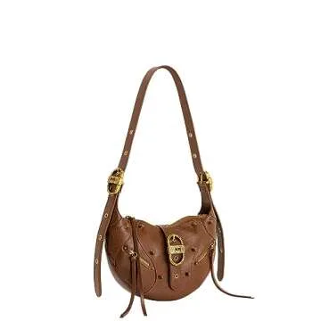 JW PEI Women's Tessa Shoulder Bag - Crushed Brown