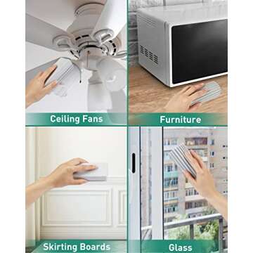 Damp Duster Sponge Tool for Easy Dusting Solutions