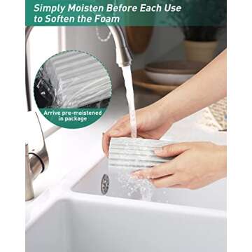 Damp Duster Sponge Tool for Easy Dusting Solutions