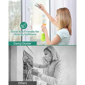 Damp Duster Sponge Tool for Easy Dusting Solutions