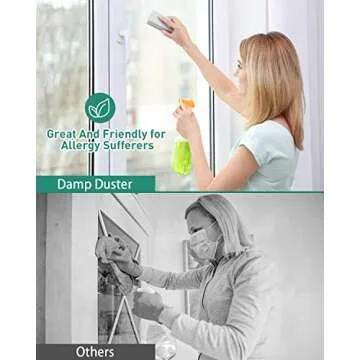 Damp Duster Sponge Tool for Easy Dusting Solutions