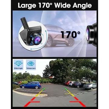 360°Rotatable AHD 1080P Backup Camera Universal Night Vision