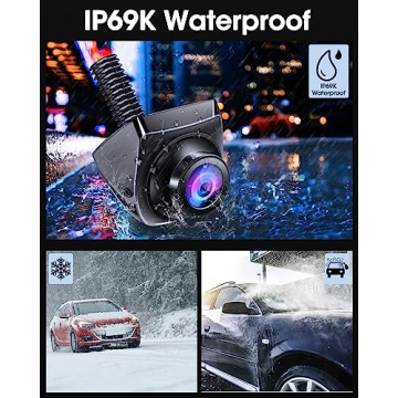 360°Rotatable AHD 1080P Backup Camera Universal Night Vision