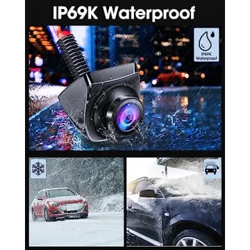 360°Rotatable AHD 1080P Backup Camera Universal Night Vision