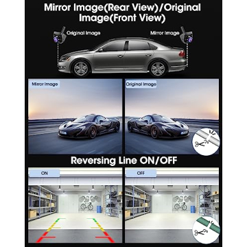 360°Rotatable AHD 1080P Backup Camera Universal Night Vision