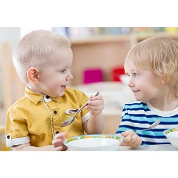 Stainless Steel Kids Silverware Set - Safe Child Cutlery