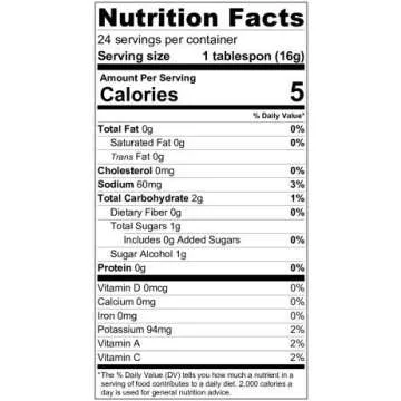 AlternaSweets Spicy Ketchup - 13.5 oz - Stevia Sweetened - Classic Tomato Flavor - Low Carb - KETO/Paleo/Atkins/ Diabetic Friendly - Non GMO - Gluten Free