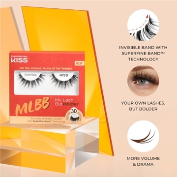 KISS My Lash But Better False Eyelashes - Natural Look & Comfort