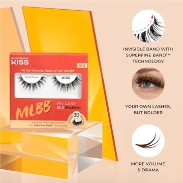 KISS My Lash But Better False Eyelashes - Natural Look & Comfort