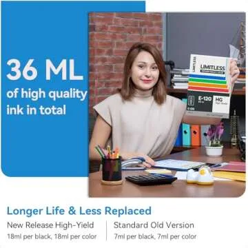High Yield 67XL Ink Cartridges for HP Printers