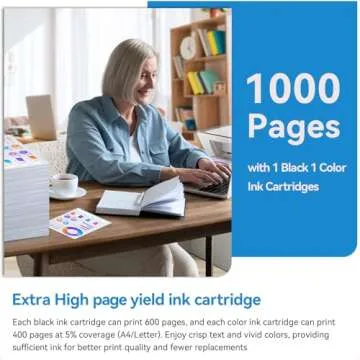 High Yield 67XL Ink Cartridges for HP Printers
