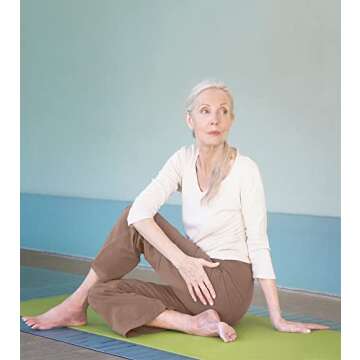 UEU Women's High Waisted Wide Leg Yoga Pants with Pockets