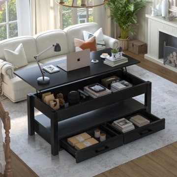FABATO 41.7 Lift Top Coffee Table for Living Rooms