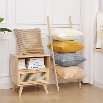 Luxurious Pallene Faux Fur Pillow Covers Set of 2