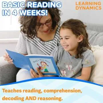 LEARNING DYNAMICS 4 Weeks to Read | Reading Program for 4 to 7 Years Old | Build Confidence with The...