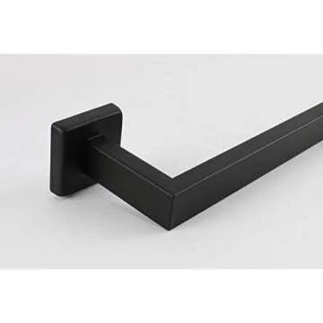Premium Square Base Bath Towel Rack - Stylish and Durable
