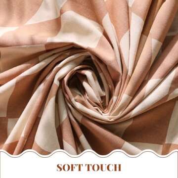 Folkulture 60x84 Cotton Tablecloth for Elegant Decor