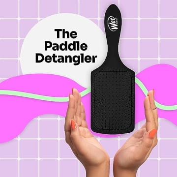 Wet Brush Paddle Detangler Hair Brush - Pain-Free Detangling